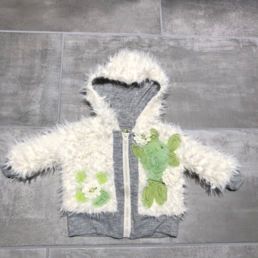 Girls Fuzzy Jacket
